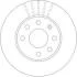 OPEL диск гальмівний передній Corca C,Combo Tour Jurid 562290JC (фото 1)