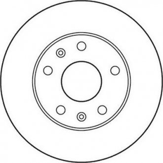 LANDROVER Диск тормозной передн.Freelander 98- Jurid 562153JC