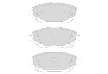 TOYOTA Гальмівні колодки передн. Avensis 08- Jurid 573631J