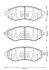 CHEVROLET Гальмівні колодки передн. Aveo 05- Jurid 573371J (фото 1)