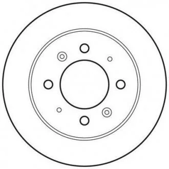 KIA Диск гальмівний задн.Cerato Jurid 562788JC