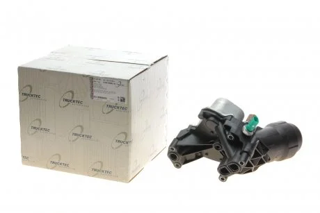 Корпус масляного фильтра Audi A6 2.0 TDI 13-18 (с радиатором) TRUCKTEC 07.18.101