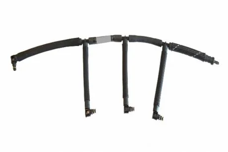 VW шланг обратки палива Audi A1/3,Skoda Fabia II,Octavia II,Rapid,Roomster,SuperB II,Caddy III,IV,Golf VI,Passat,Polo,Touran 1.6TDI 09- KAUTEK VW-FH004