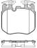 BMW Колодки гальмівні передні 3 G21/81,5 G30,6,7 G11,8,X3 G01,x4 G02,X5 G05,X6 G06 REMSA 1690.00 (фото 1)