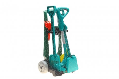 Игрушка тачка с инвентарем для садоводства Klein Garden Trolley BOSCH 2751