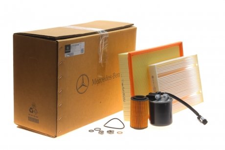 Комплект фільтрів Sprinter (W907) OM651 18- (повітряний/салону/масляний/паливний) MERCEDES-BENZ 9075205000 (фото 1)