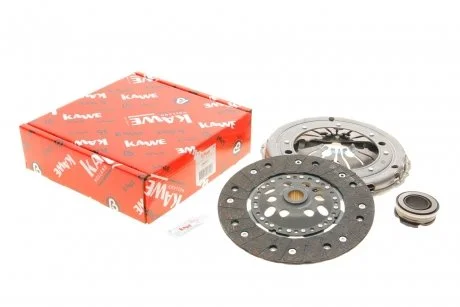Комплект зчеплення VW Golf/Audi A3/Skoda Octavia 1.9 TDI (d=220mm) (+вижимний) Kawe 960871