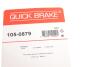 Комплект пружинок колодок ручника Toyota Hilux IV 83-88/Yaris 05- QUICK BRAKE 105-0879 (фото 10)