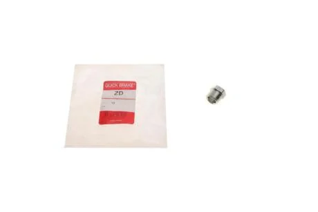 Соединитель тормозной трубки (M5/8x18/L=17mm/d=10.2mm) QUICK BRAKE ZD