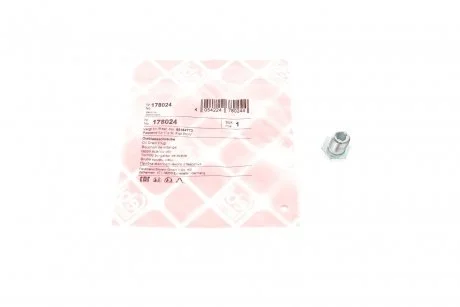 Болт зливу оливи Fiat Doblo 1.4 10- (M12x1.25) FEBI BILSTEIN 178024