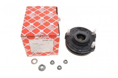 Подушка амортизатора (переднього) + підшипник Fiat Doblo 1.3D-2.0D 10- (L) FEBI BILSTEIN 177305