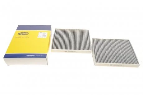Фільтр салону BMW 5 (F10)/7 (F01) 2.0-6.0 08- (вугільний) (к-кт 2 шт.) MAGNETI MARELLI 350203064720