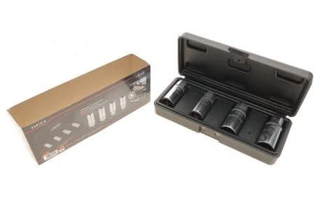 Набор головок 6-ти гранных 1/2" (6/8/10/12 mm) Vigor V6412/4