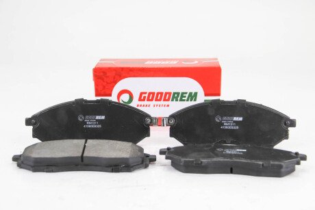Гальмівні колодки пер. QX50/Q70/Q60/Navara/Qashqai/Murano/Pathfinder/Koleos 01- GOODREM RM1311 (фото 1)