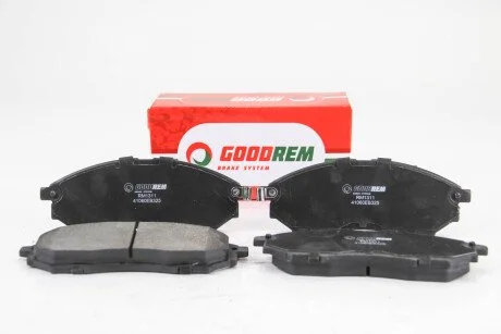 Гальмівні колодки пер. QX50/Q70/Q60/Navara/Qashqai/Murano/Pathfinder/Koleos 01- GOODREM RM1311