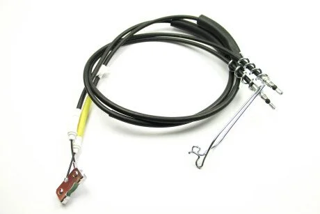 Трос ручного гальма зад. Connect 02- Л=Пр. (низька база/+ABS) (1818/1695X2) GOODREM RM4127