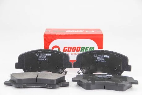 Гальмівні колодки перед. Santa Fe II/Carens IV/Sorento II/III 09- (Mando) GOODREM RM1289