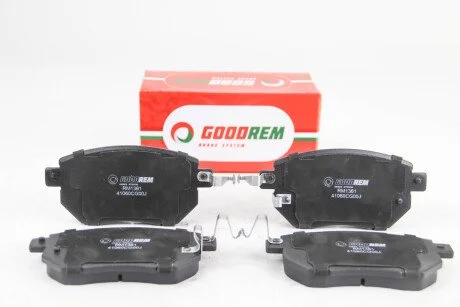 Гальмівні колодки пер. Q60/QX50/Q70/Navara/Qashqai/Murano/Pathfinder 05- GOODREM RM1361
