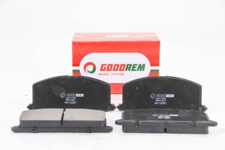 Гальмівні колодки пер. Camry/Carina/Celica/Corolla/Tercel (83-02) GOODREM RM1327