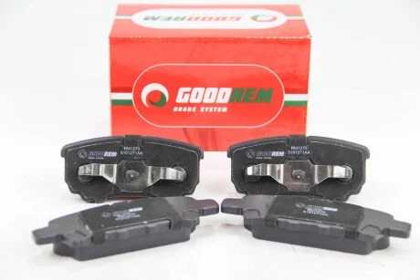 Гальмівні колодки зад. MITSUBISHI LANCER/JEEP PATRIOT 1.3-2.4 02- GOODREM RM1275
