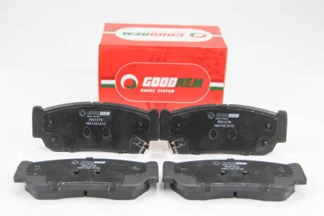 Гальмівні колодки зад. SANTA FE/SONATA/TUCSON/MAGENTIS/SPORTAGE GOODREM RM1279