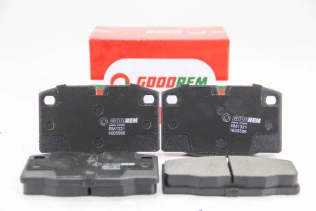 Гальмівні колодки пер. Astra/Combo/Corsa/Kadett/Nova (75-01) GOODREM RM1321