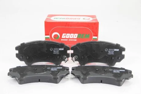 Гальмівні колодки перед. Opel Astra J 09-/Insignia 08- (Mando) GOODREM RM1331