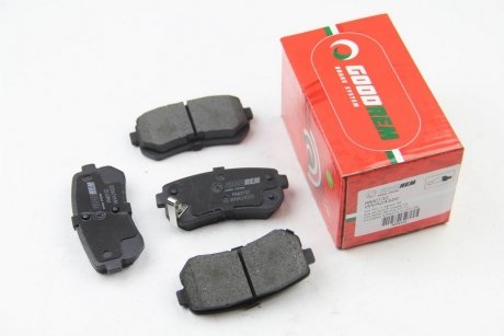 Гальмівні колодки зад. Hyundai Accent/Kia Rio/Ceed 05- (mando) GOODREM RM0132