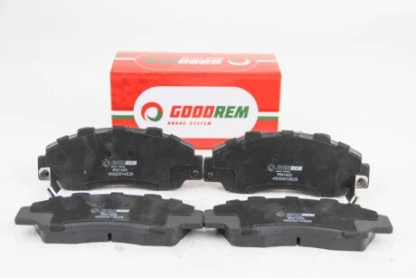 Колодки гальмівні пер. Legend/Accord/Shuttle/CR-V/Civic 93-05 GOODREM RM1425