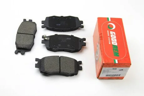 Гальмівні колодки пер. Hyundai Accent/Kia Rio 05- (mando) GOODREM RM1233