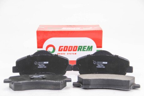 Гальмівні колодки перед. C-Elysee/C4/301/308 II 12- (Mando) GOODREM RM1397