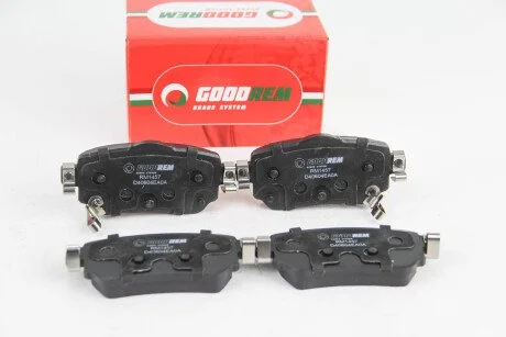 Гальмівні колодки зад. Nissan X-Trail/Qashqai II 13- (TRW) GOODREM RM1457
