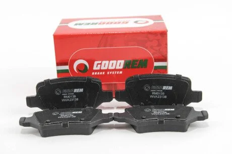 Гальмівні колодки зад. MB A-class (W168/W169) 97-12 (TRW) GOODREM RM0139