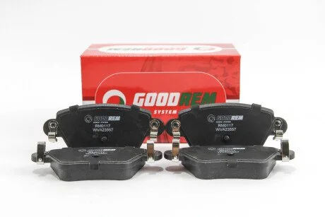 Гальмівні колодки зад. Kangoo 4x4/Mondeo III 01- (Bosch) GOODREM RM0117