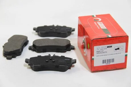 Гальмівні колодки пер. MB A-class (W168) 97-04 (TRW) GOODREM RM0157