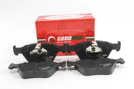 Гальмівні колодки пер. BMW 5 (E39) 2.0-3.5i 95-03 GOODREM RM0109