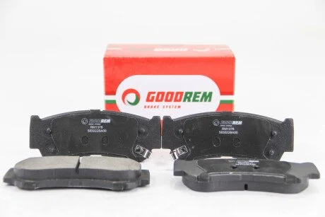 Гальмівні колодки зад. H1/H200/Santa Fe (00-12) GOODREM RM1378