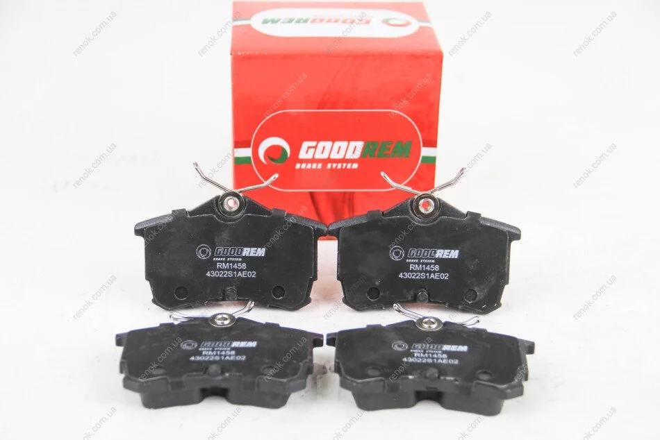 Гальмівні колодки зад. Honda Accord 98-08 (TRW) GOODREM RM1458 (фото 1)