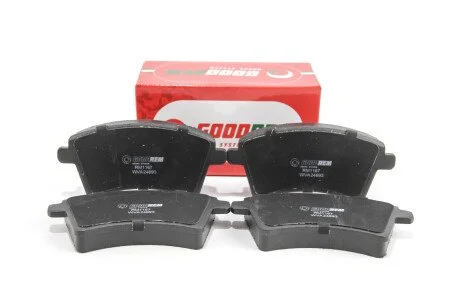 Гальмівні колодки пер. Kangoo 08- (R15/R16) GOODREM RM1167