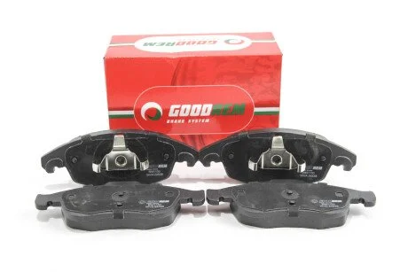 Гальмівні колодки пер. Berlingo/Partner 08- GOODREM RM1150