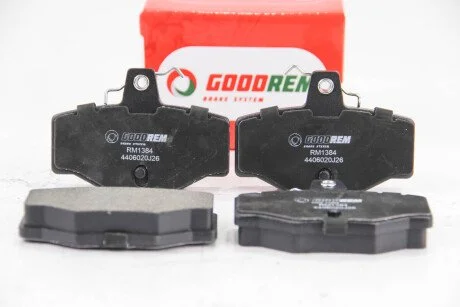 Колодки гальмівні задн. Almera/Primera 96-06 GOODREM RM1384