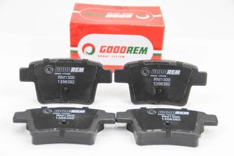 Колодки гальмівні задн. X-Type/Mondeo 00-11 GOODREM RM1300