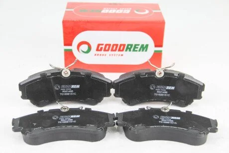 Гальмівні колодки перед. T4 90-03 (TRW) R14 GOODREM RM1496
