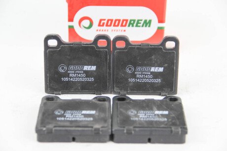 Гальмівні колодки W123/W126/W107 (58-05) GOODREM RM1450