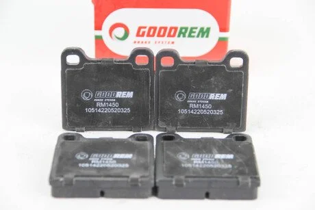Гальмівні колодки W123/W126/W107 (58-05) GOODREM RM1450