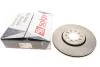 Диск гальмівний (передній) Skoda Fabia 99-/Octavia 96-/Roomster 06-/Rapid 12- VW Bora/Golf (288x25) SOLGY 208126 (фото 2)