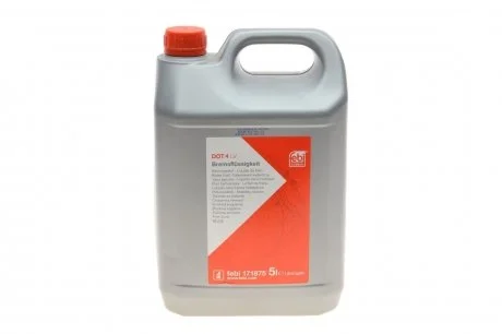 Рідина гальмівна DOT4 LV (4L) FEBI BILSTEIN 171875