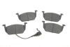 Колодки гальмівні (передні) Audi A3/Seat Leon/Skoda Octavia IV/V/VW Golf VII 12- (+датчик) SOLGY 209213 (фото 1)