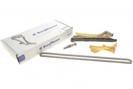 Комплект ланцюга ГРМ BMW 3 (E46/90/91/92)/5 (E60)/X3 (E83) 1.8/2.0 00-15 (N42/N46) (BorgWarner) OEM 11311439854_KIT