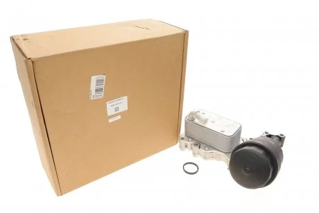 Корпус фільтра масляного (з радіатором) MB OM651 (всередині Magneti Marelli) OEM 6511801310